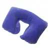 Inflatable Pillow Travel Flight Neck U Rest Air Cushion+ Eye Mask + Earplug 5