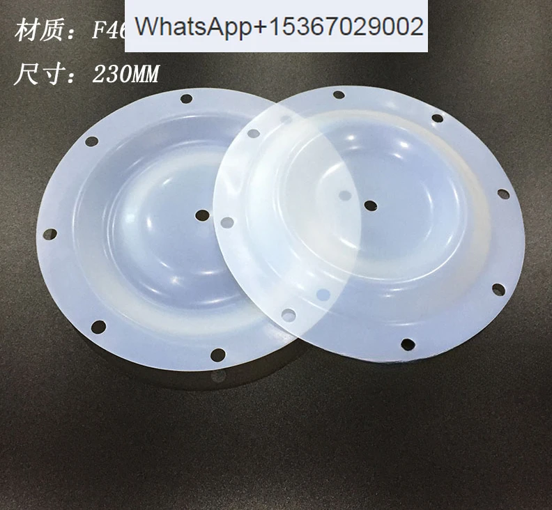 

QBK/QBY-25/40 pneumatic diaphragm pump accessory material F46 diaphragm plate corrosion-resistant outer diameter 230MM