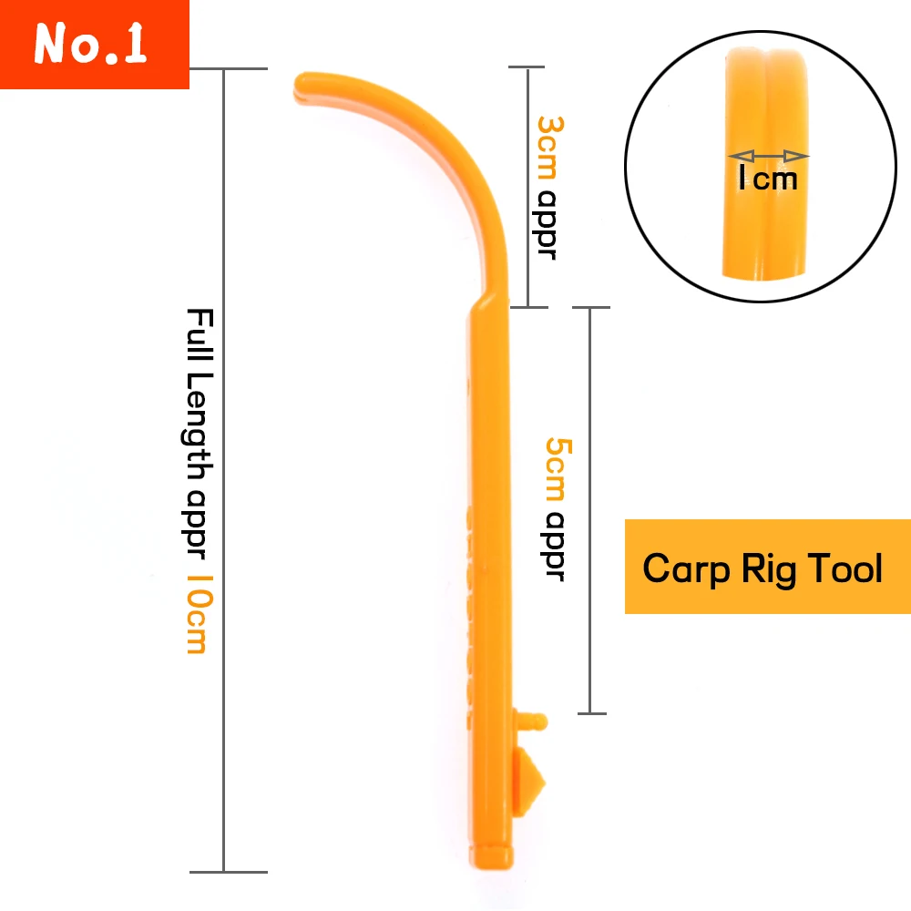 Carp Fishing Tool 4 in 1 Multi Puller Hair Gauge Measurement For Carp Fishing HookLink Stripper Chod Hair Rig Accessories Tackle