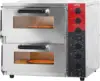 listed Commercial Double Deck 16 inch  Electric Pizza Oven with pizza stone,  Indoor Pizza ove 1
