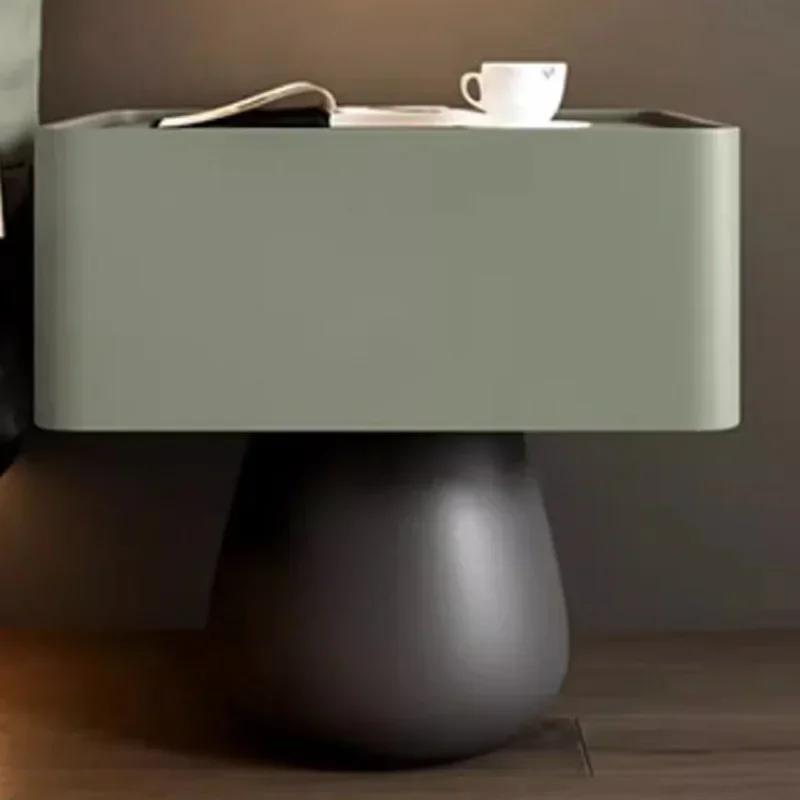 

Bedroom Modern Nightstand Unique Minimalist Wood Corner Cabinet Nightstands Luxury Tables Mesitas De Noche Furniture For Bedroom