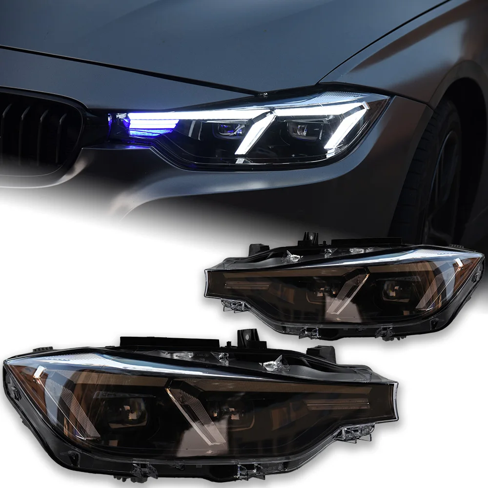 F30 led фары. Led фары f30.