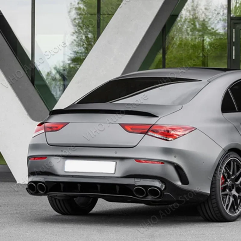 C118 リア スポイラー ベンツ CLA クラス W118 2019年-2020年 CLA250 CLA200 CLA220 ABS つやあり ブラック リア ウィング リップ トランク スポイラー ベンツ W118 C118 CLA 35 CLA 180 AMG Line 2019-2021 用