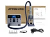 ATTEN ST-862D lead-free hot air gun soldering station Intelligent digital display 1000W rework station For PCB chip repair 6