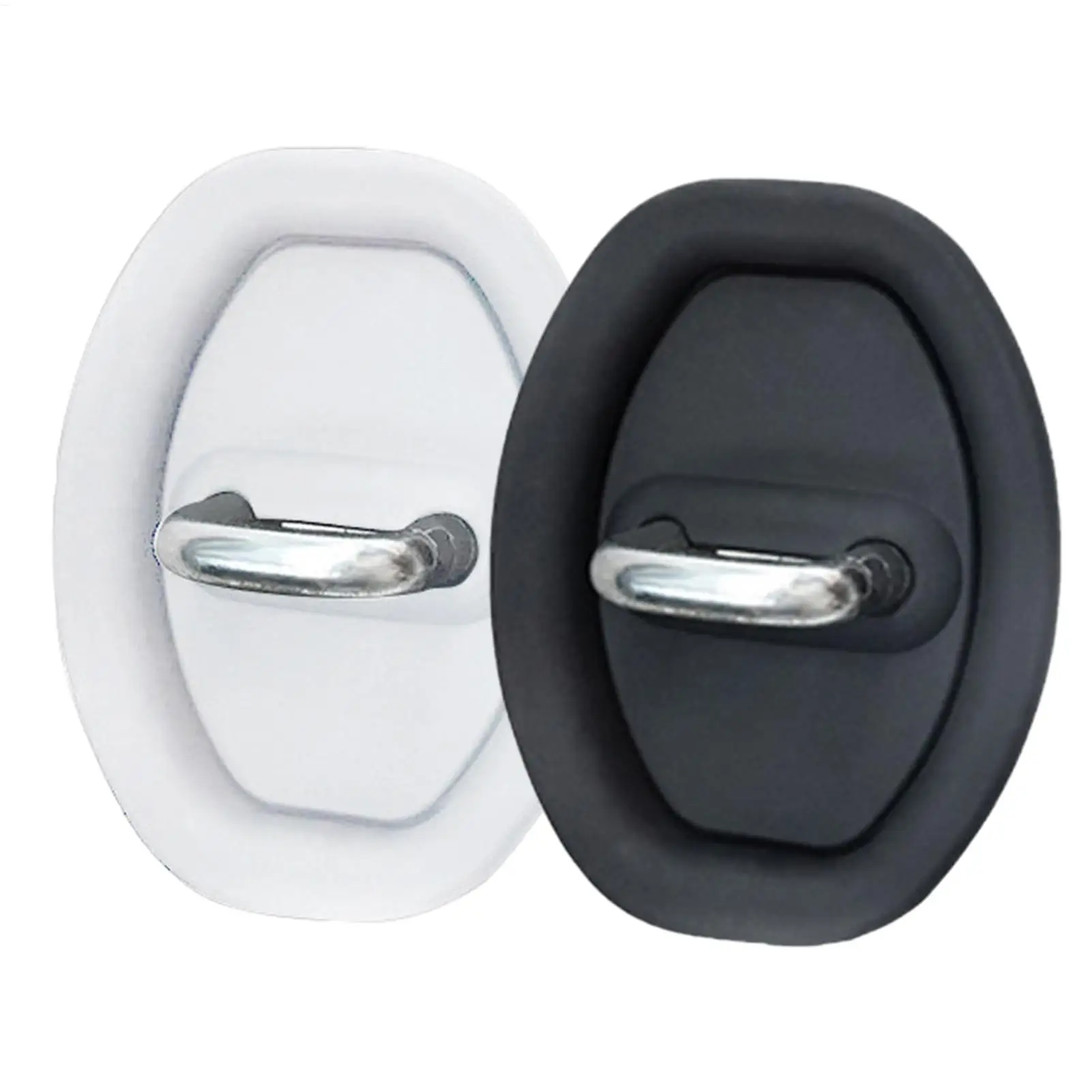 4PCS Car Door Shock Absorber For  Vehicle Doors Flexible Car Door Lock Protector Silicone Car Door Lock Latches Cover