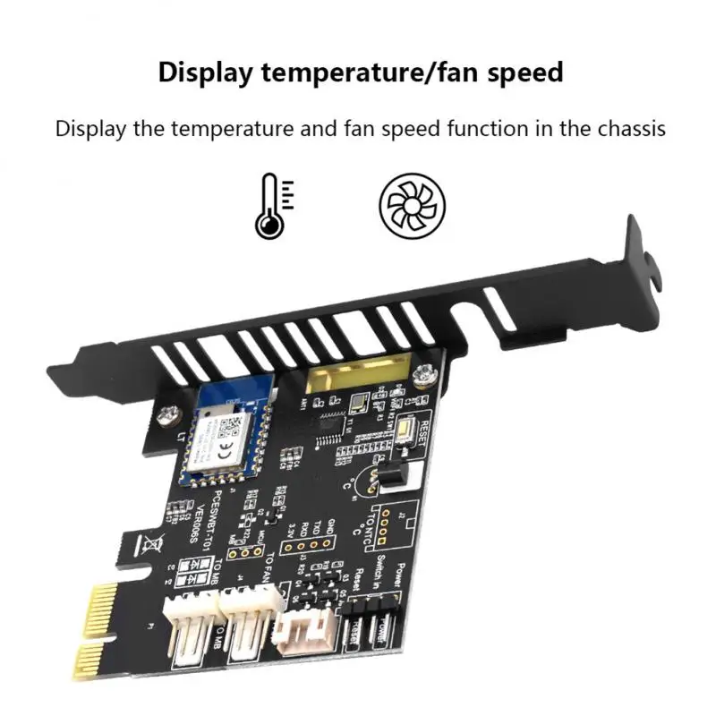

Переключатель переключения питания для ПК Tuya, Wi-Fi, 1X PCIE карта для удаленного управления через компьютерное приложение, поддержка Alexa Home