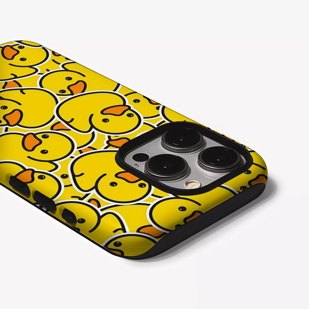 Magnetic Yellow Rubber Ducks Phone Case - Durable and Stylish Cover