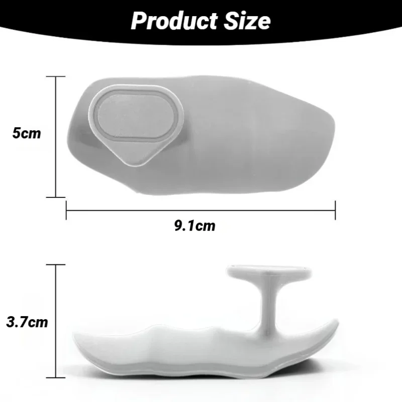 2Pcs Anti-Slip Silicone Palm Protectors for Fitness Pull-Up Bars Grip Protection Gloves for Weightlifting and Training Anti-Slip