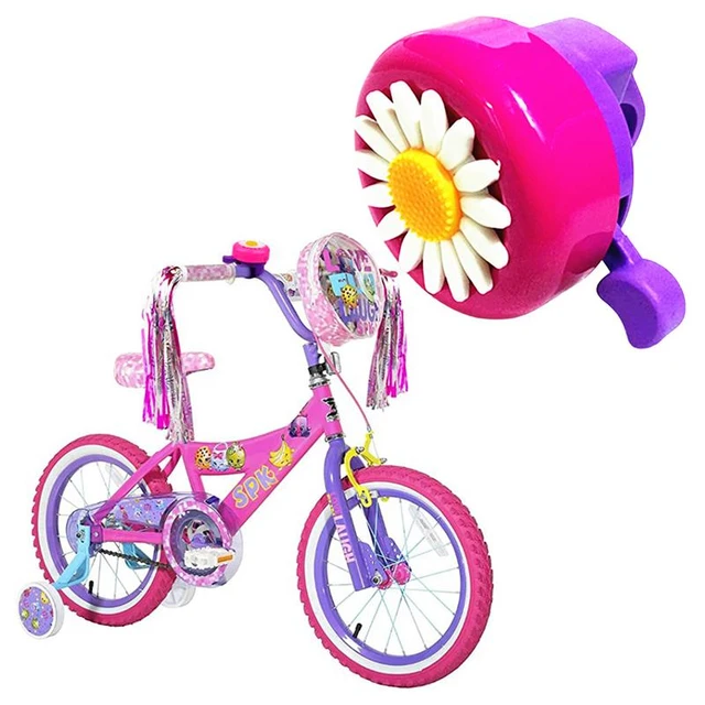 Zefal Zkids Double Fun Bike Pack (Pink, Streamers, Bell) 