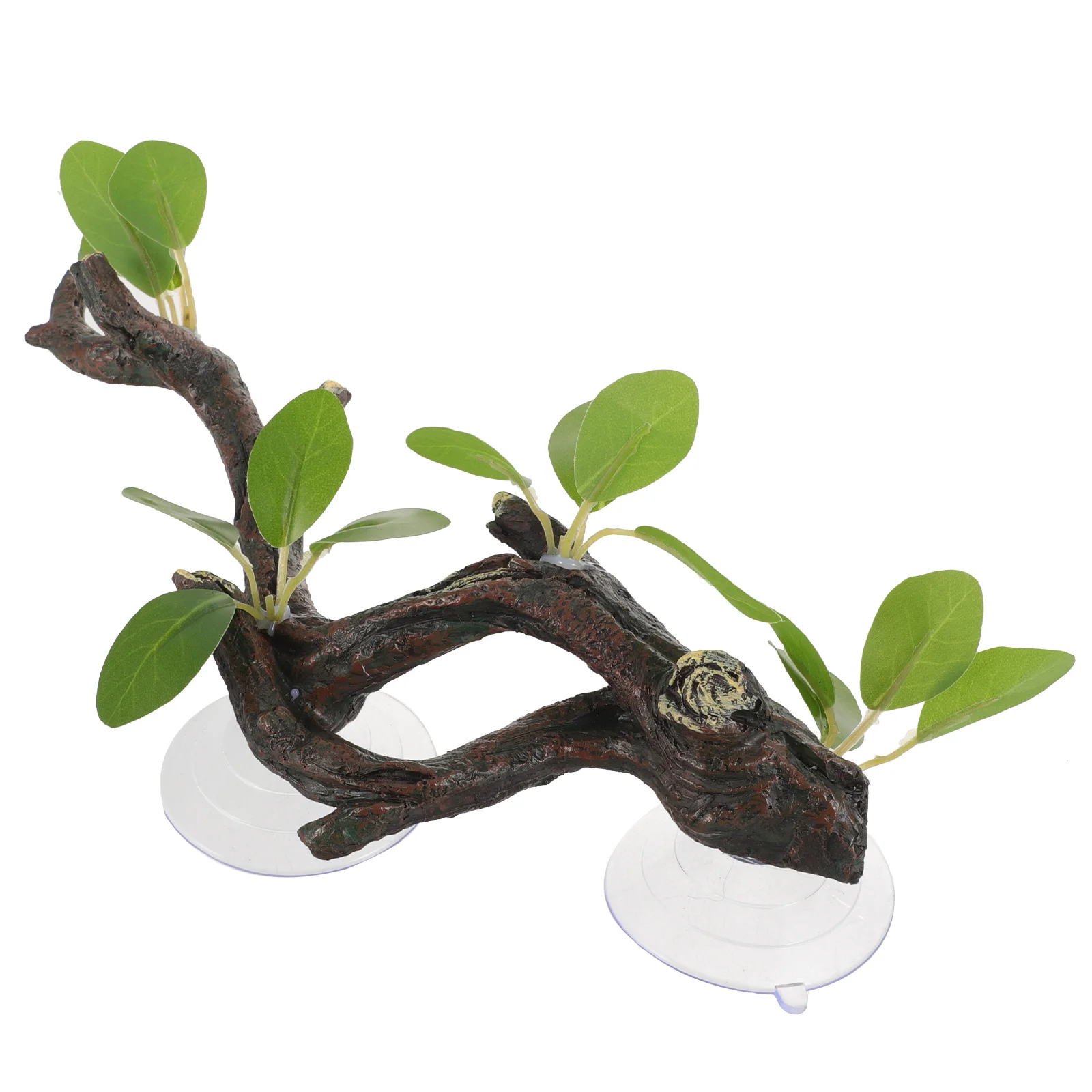 Terrario de resina simulada, planta de tanque, suministros para acuario, terrario de animales, accesorios para tanque de rana, plantas de lagarto, fondo de serpiente 1