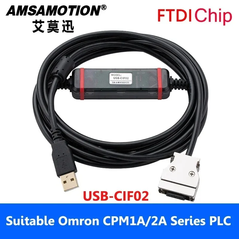 Programming Cable Suitable for Omron PLC USB-CIF02 Download Line