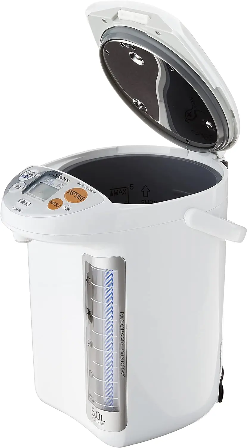 CD-LFC50 Panorama Window Micom Water Boiler and Warmer (169-ounce, 5.0-Liter, White)