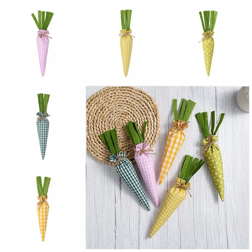 

Тканевые пасхальные украшения в виде моркови, моркови, мягкие модные украшения в форме моркови, милые украшения для моркови, искусственный подарок