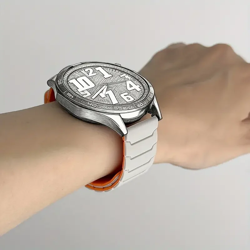 Magnetic Loop Silicone Strap Band - Universal 22mm/20mm Watch Accessories