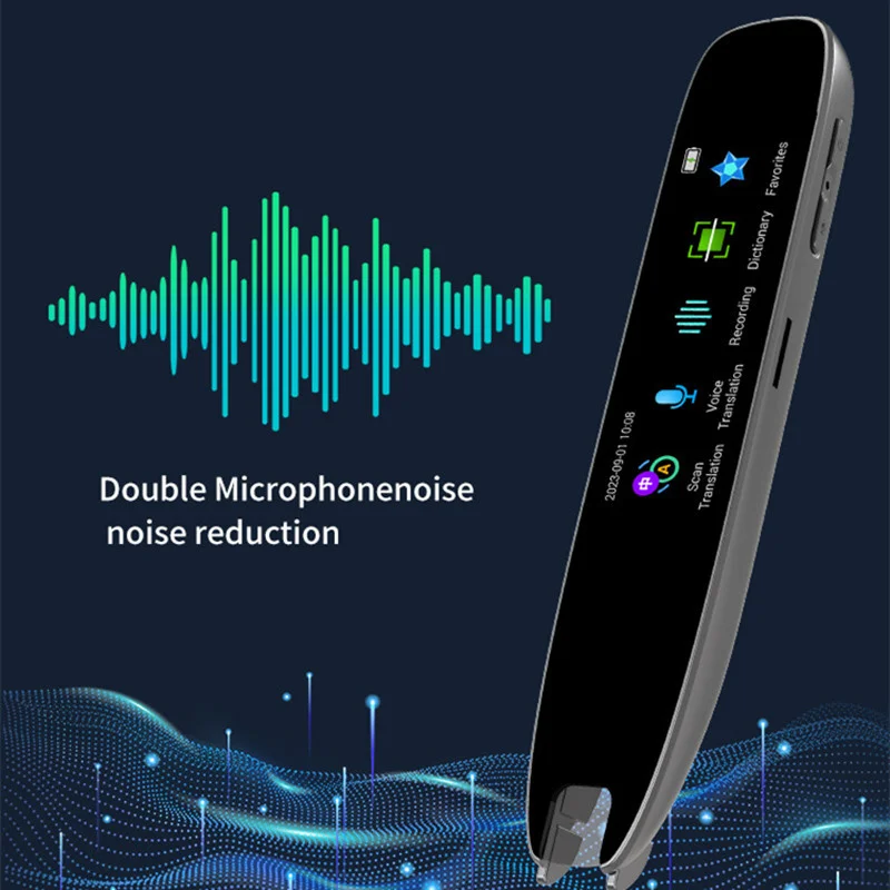 Voice Translator Language Translator Translation Pen A26 Scan Translation Pen Exam Reader Voice Language Translator Device with Touchscreen WiFi/Hotspot Connection/Offline Function