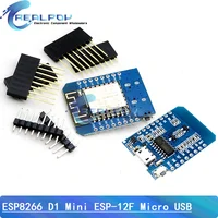 D1 Mini TYPE-C / MICRO ESP8266 ESP-12F CH340G V2 USB D1 Mini WIFI Development Board D1 Mini NodeMCU Lua IOT Board 3.3V With Pins - Image 5