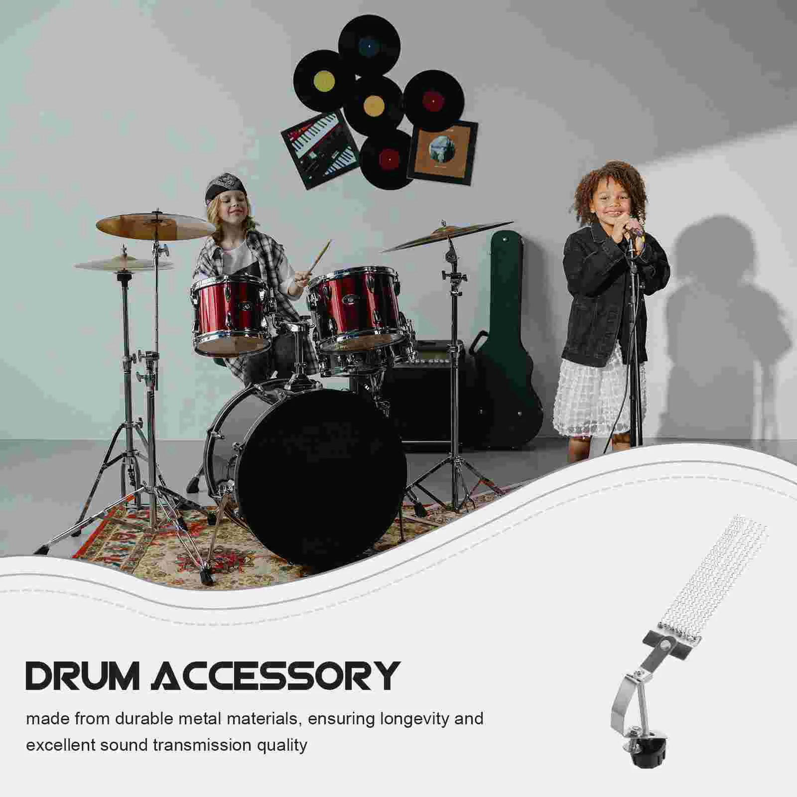 Drum Kit Accessories Instrument Marching Percussion Replacement Parts Hardware Mesh