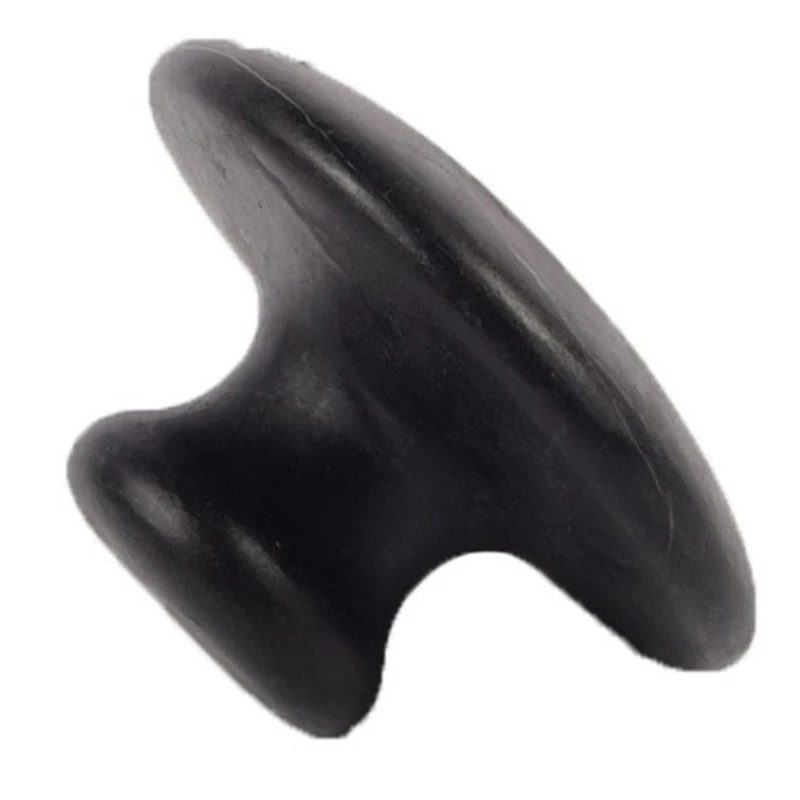 1Pc Smooth Mushroom Shape Face Massage Stone Lava Basalto Hot Stone Per Spa Massage Therapy Strumenti Di Massaggio