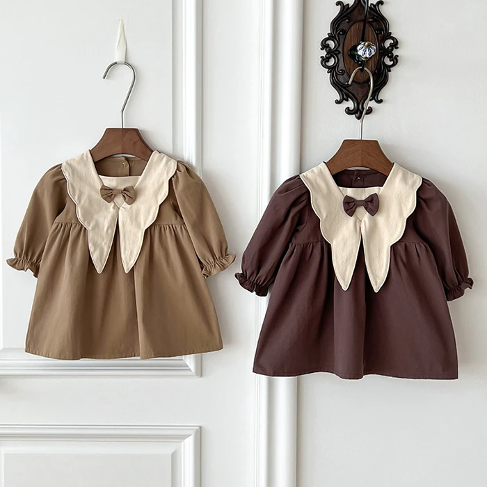 Autumn Spring 0-4Yrs Baby Girl Party Dress - Uniqwear