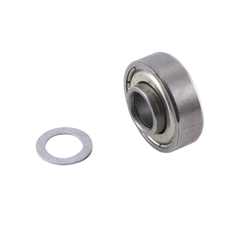 MAKE-75Mmx 24Mm 수하물 가방 교체 바퀴, PU 회전 캐스터 휠 베어링 수리 키트, 2개 세트