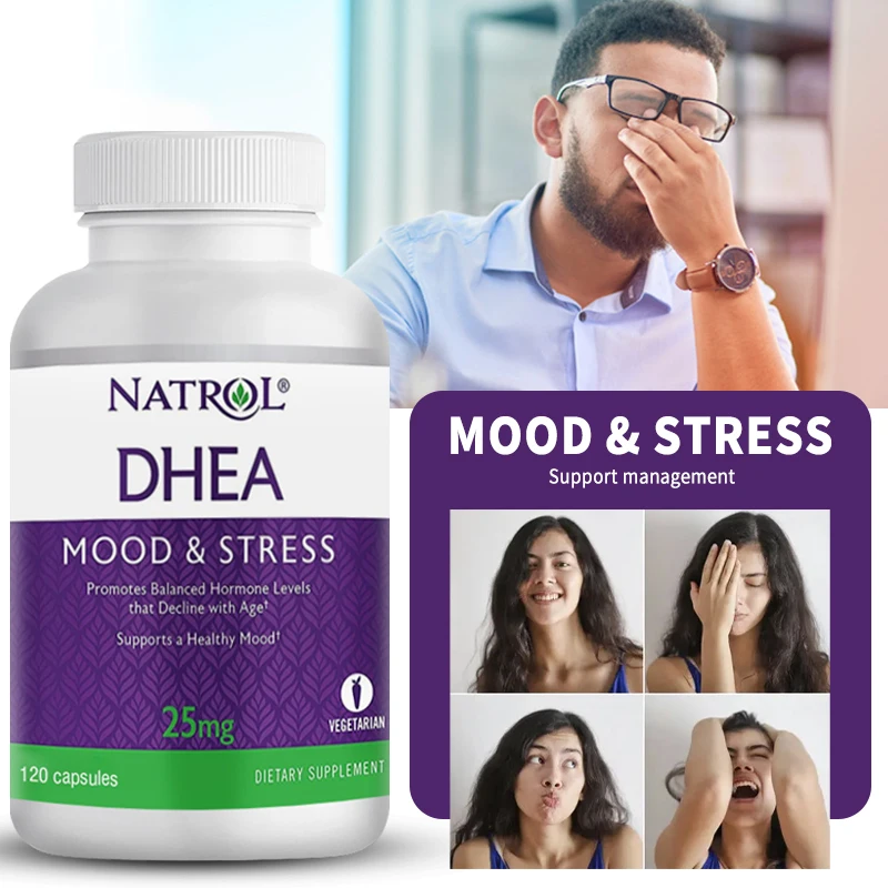 Dhea 25 Mg Promotes Balanced Hormone Levels, Helps Promote Healthy Aging, Healthy Mood, Supports