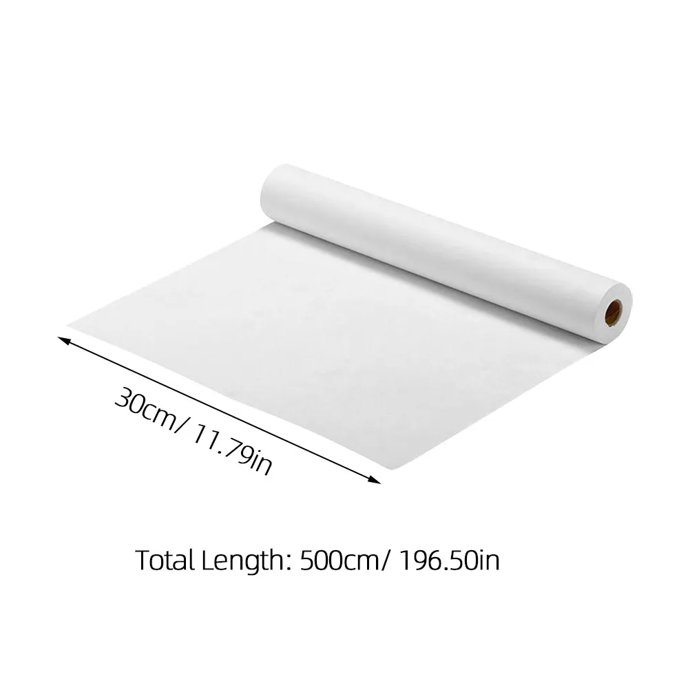 2Pcs 드로잉 종이 롤 페인팅 종이 롤 수채화 스케치 아트 드로잉 용품을위한 흰색 두꺼운 부드러운 표면