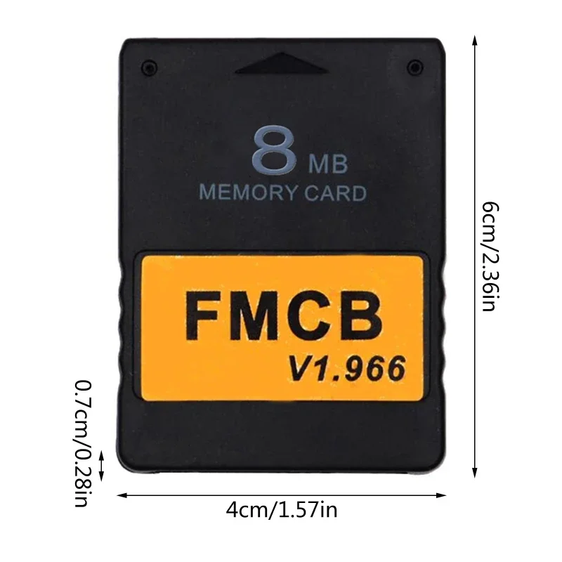 Memory Card McBoot FMCB V1.966 Card Memory Card 8/16/32/64MB Plug and Use Help Game in Your Hard Disk