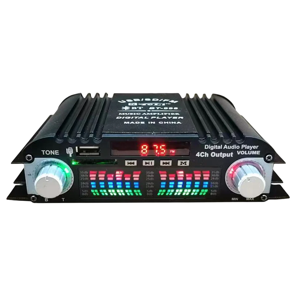 1600W Digital HIFI Bluetooth Power Amplifier