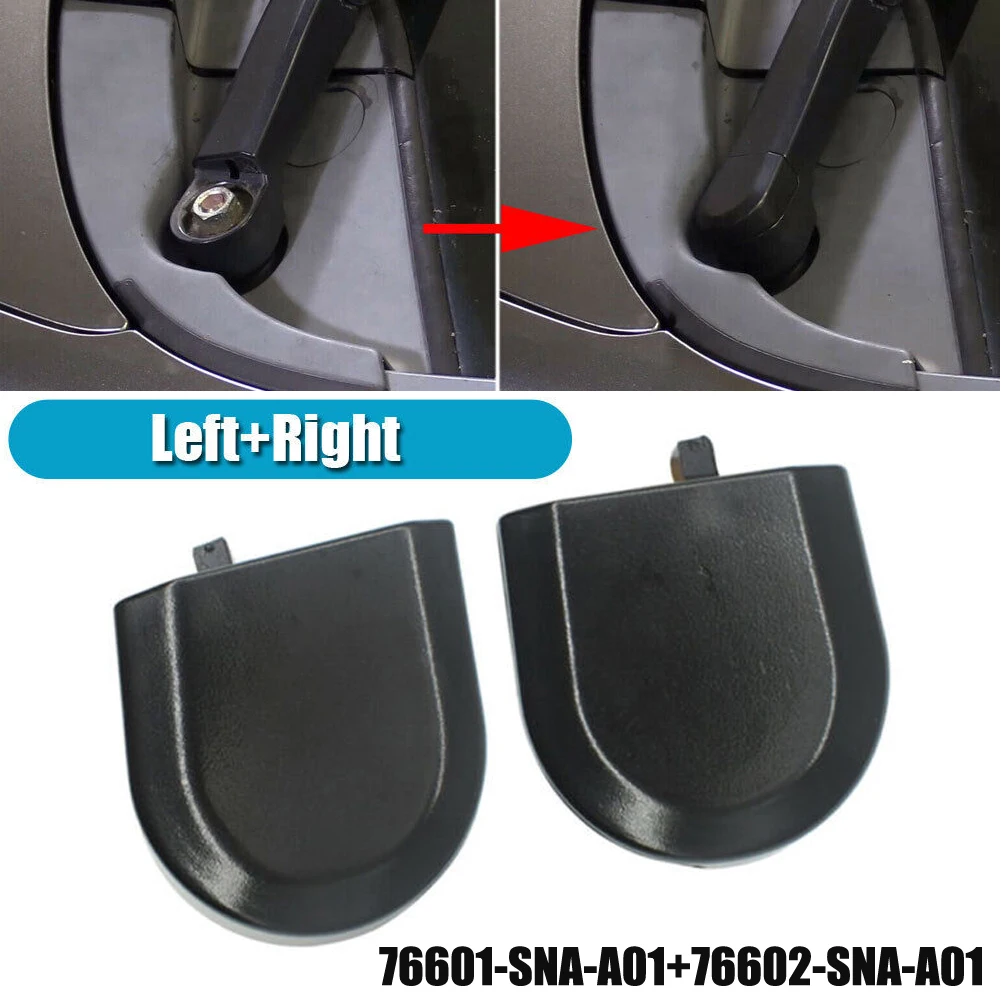 

2pcs Set Cars Wiper Arm Cover Wiper Arm Nut Cap Cover Bolt For HONDA For CIVIC 2006 2007 2008 2009 2010 2011 FA1 FD1 FD2