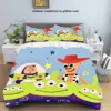 New Design Toy Story Bedding Sets Buzz Lightyear Woody Comforter Cover Bed Cover Duvet Cover Pillow Case 2-3 Pieces Sets 4