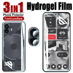 Versatile 3-in-1 Hydrogel Protection Set - Screen, Back, and Camera Guard (For Nothing Phone 2)