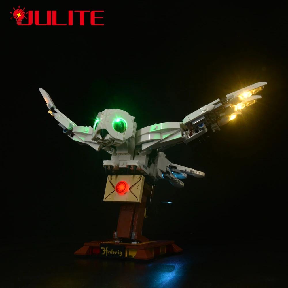 Kit Luci A Led Per Hedwig 75979 Owl Building Block Decoration Set Di Giocattoli Fai-Da-Te (Blocchi Non Inclusi)