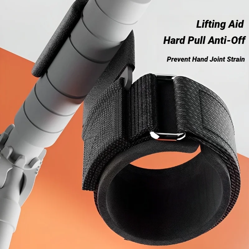 Non-Slip Weight Lifting Hooks for Deadlift, Squat, Weightlift
