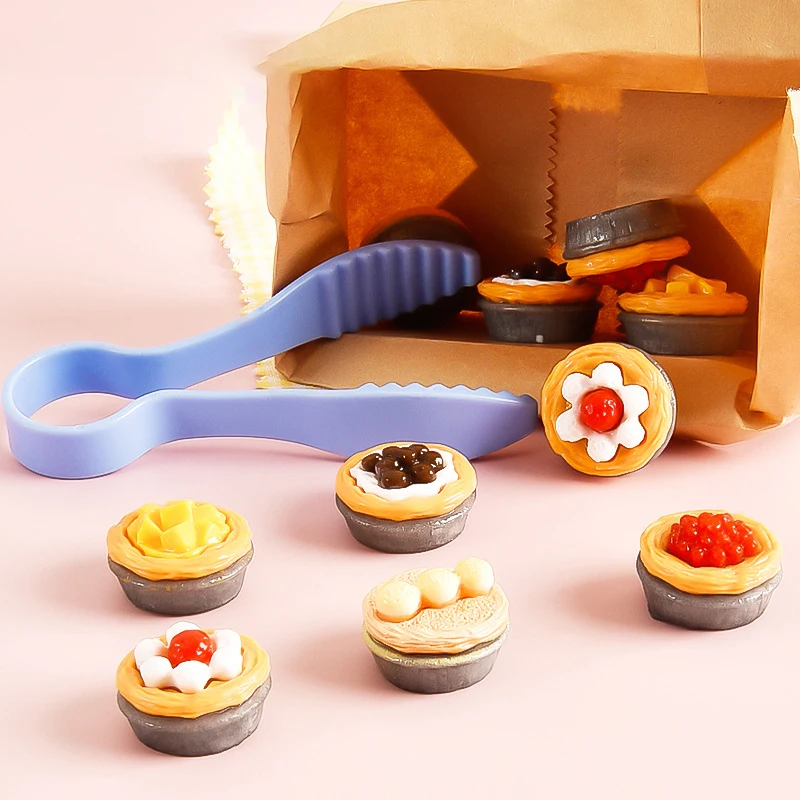 Pretend Food Toys Pretend Kitchen Toys Kitchen Toys Doll House Toys 1Set 1:12 Dollhouse Miniature Fruit Cake Egg Tart Bread Dessert Model Kitchen Food Decor Toy Doll House Accessories