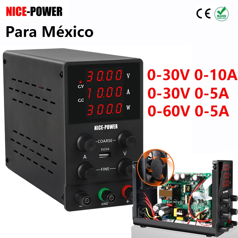 DC Switching Power Supply 12V 24V Variable Regulated Adjustable Power Supply Suitable for LED/monitoring/small Appliances 110V