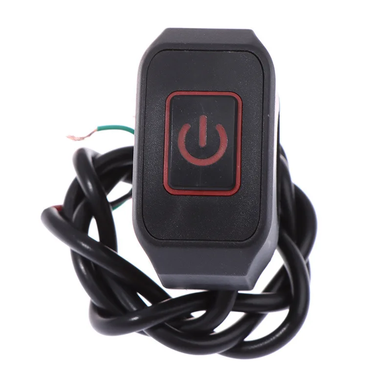 Motorcycle Handlebar Switch Universal Motorcycle Handlebar Switch Button 12V Button Connector Switch for Electric Star Pressure Waterproof Control
