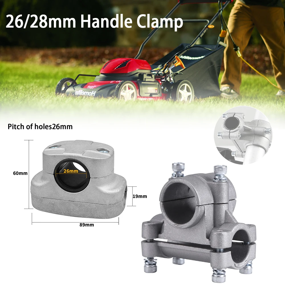 ACCESSOIRE OUTILS DE JARDIN,28mm--Pince De Support De Poignée 26-28mm, Pour Tube De
