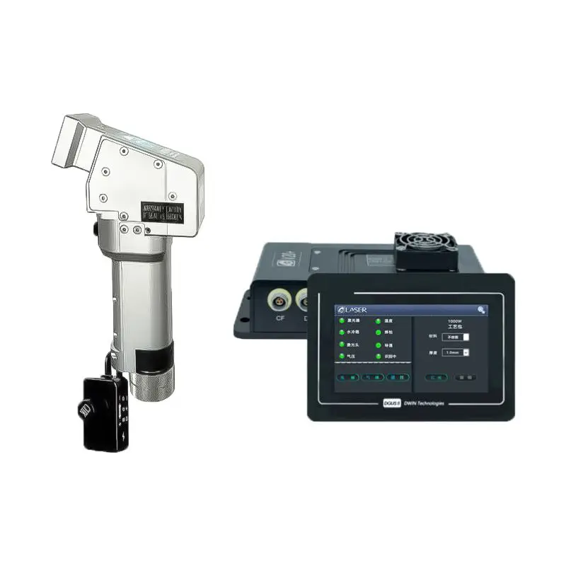 QILIN DWT20C Handheld Single Galvo Laser Cleaning Head For 1KW 1.5KW 2KW 3KW Fiber Machine 4