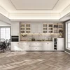 Cupboard cabinet European style simple European custom cabinet custom kitchen cabinet decoration custom stove 5