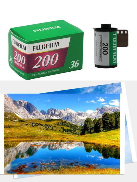Fuji 200 Fujifilm 35mm Film Roll Speed Film Fujicolor C200 Film