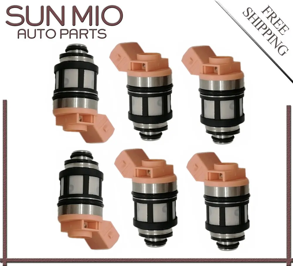 6PcsJS201FuelInjectorsForNissanD21PickupPathfinderQuest30L