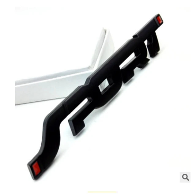 Adesivo GT Sport Per Auto - Decalcomania Argento E Nero Per Portiera E Bagagliaio - Foto 2