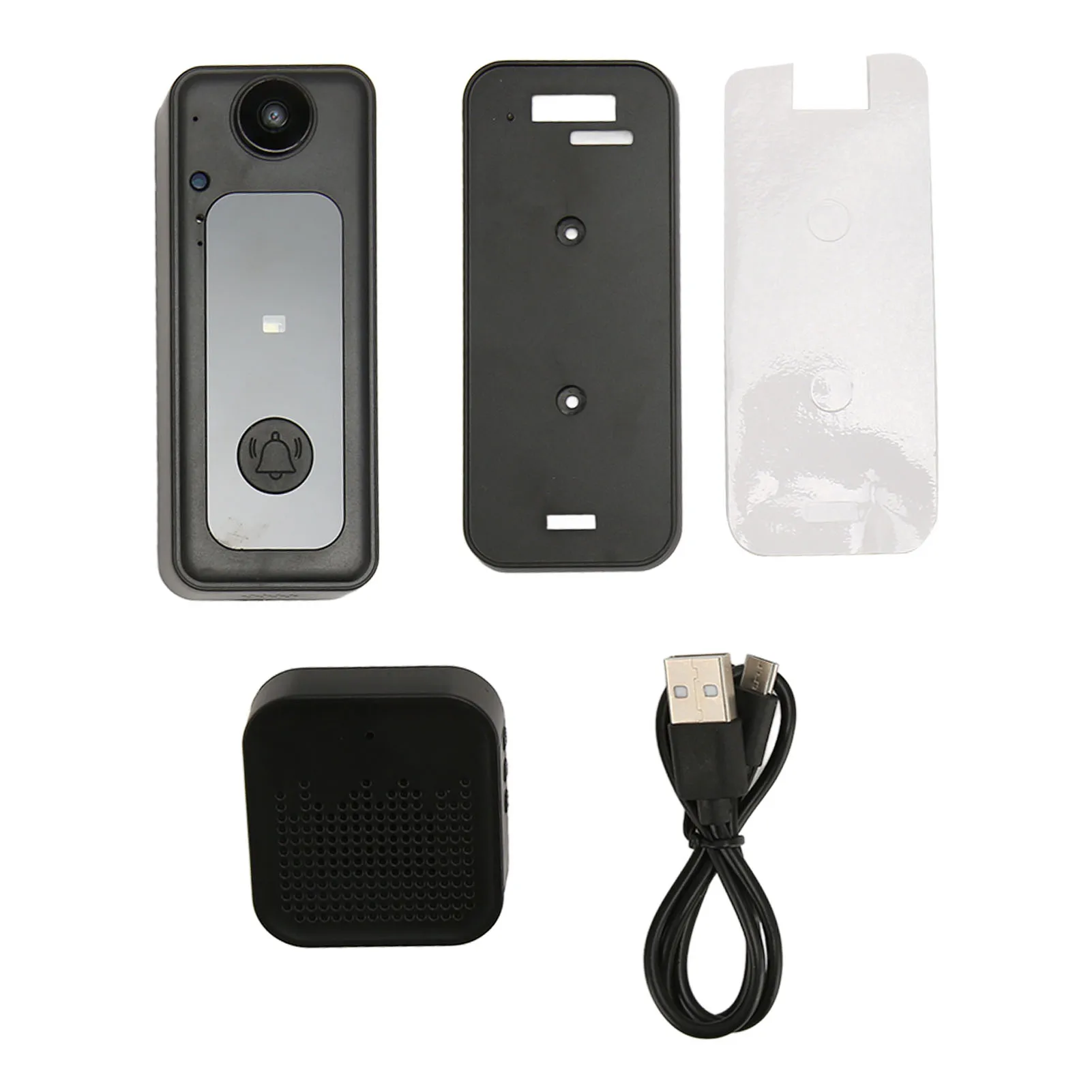 Smart Video Doorbell Wireless WiFi Video Doorbell Smart Night Vision APP Control Two Way Voice Intercom for Home