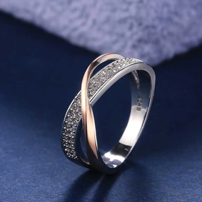 Shimmering Zircon Engagement Ring 14k Gold Plated for Weddings Parties and Everyday Wear Finger Ring