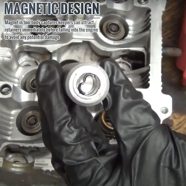 Manutenzione Motori Kit Rimozione Valvole Motore - Per Steli Da 4 5mm A 7 5mm E 5 16 Quot A 3 G 491413 - Foto 5