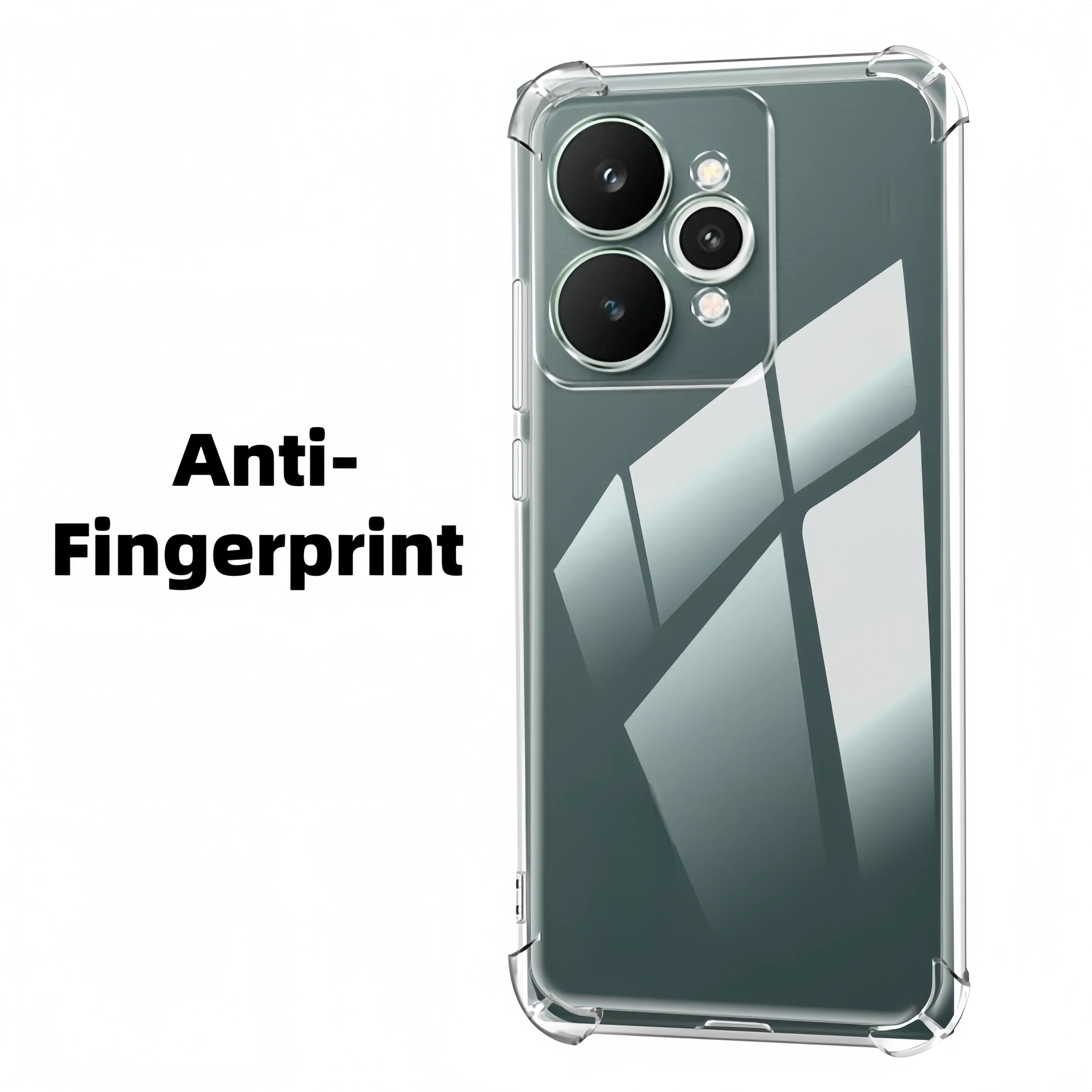 Clear Shockproof Transparent TPU Phone Case
