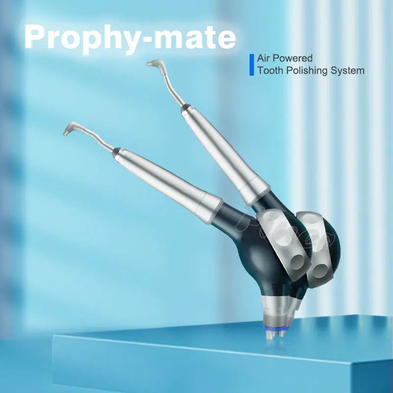 Dental Air Prophy Unit Air Flow Powder Spray Sandblaster Polisher Air Flow Powder Spray Nozzle Sandblaster Teeth Polishing Tool