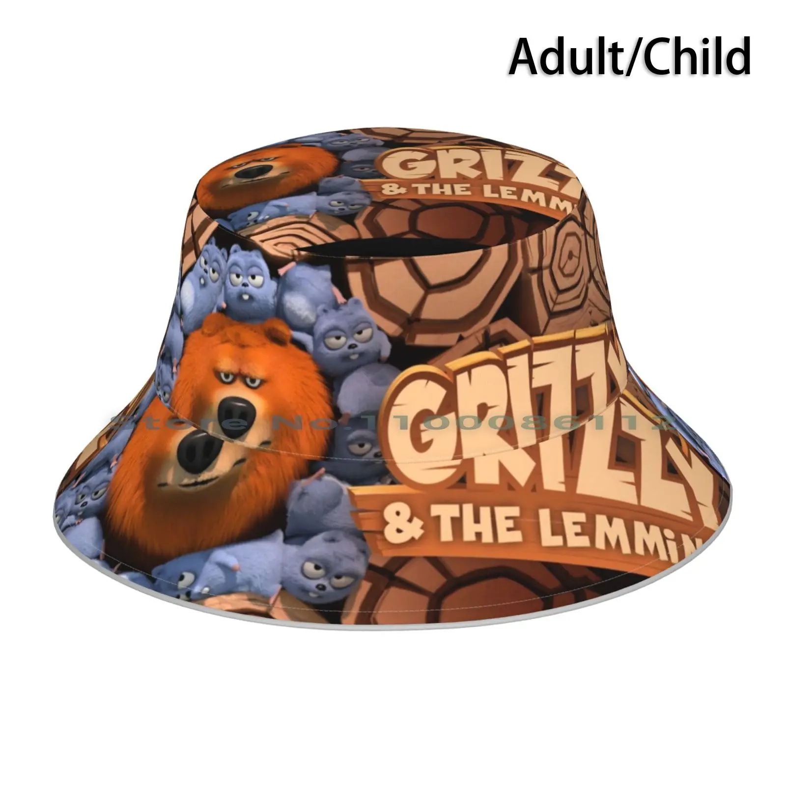 Tooo Many Lemmings Cappello Da Pescatore Berretto Da Sole Cartoon Kids Children Animated Show Series Tv Movie Blast Dal Passato Bambini Baby