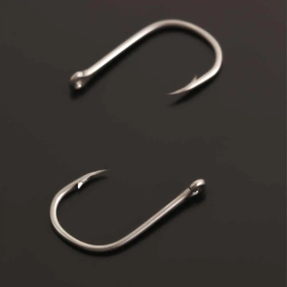 Description Picture 5 of itemSoft Lure Fishing Accessories with Hooks Pesca High Carbon Steel Sea Hook Fishhooks Barbed Fishing Hook Circle Hooks Bait Hook