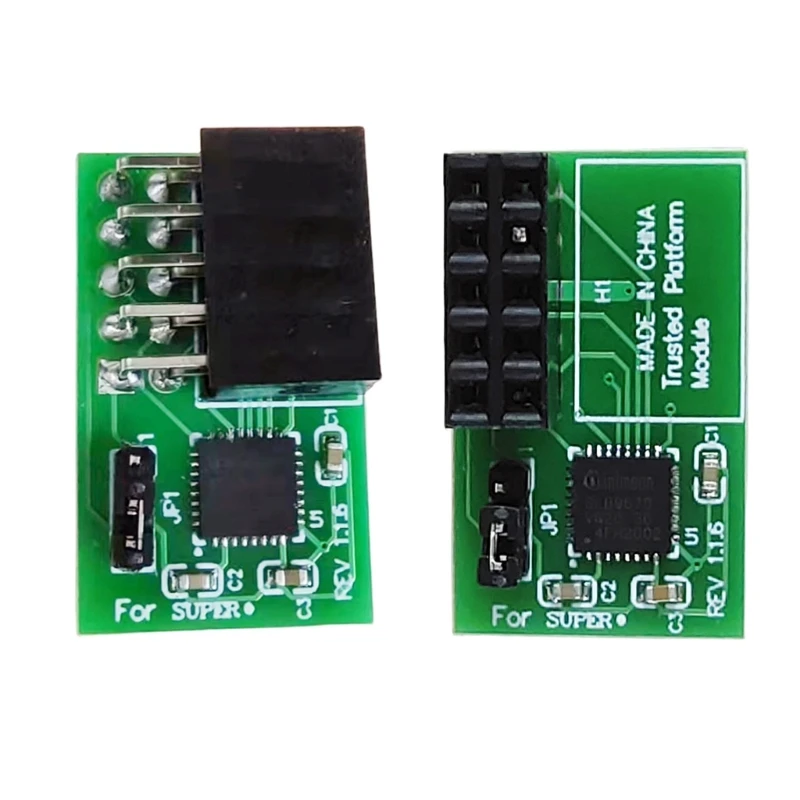Upgraded Superior 10Pin TPM2.0 Module for SuperMicro AOM-TPM-9670H Enhanced Dropship